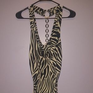 Zebra Print dress